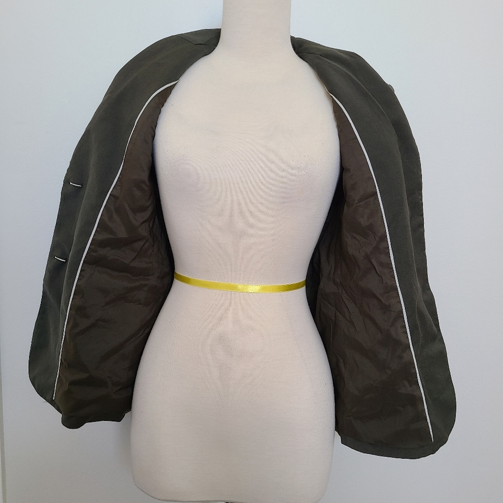 Theory Linworth Continuous Wool Blazer Gre - image 7